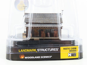 N Scale Woodland Scenics Landmark Structures BR4955 Rustic Cabin w/ LED Light