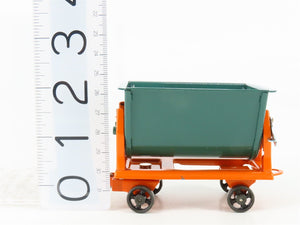 Standard Gauge MTH Tinplate 163 Cart, Dollies & Dump Cart Freight Accessory Set