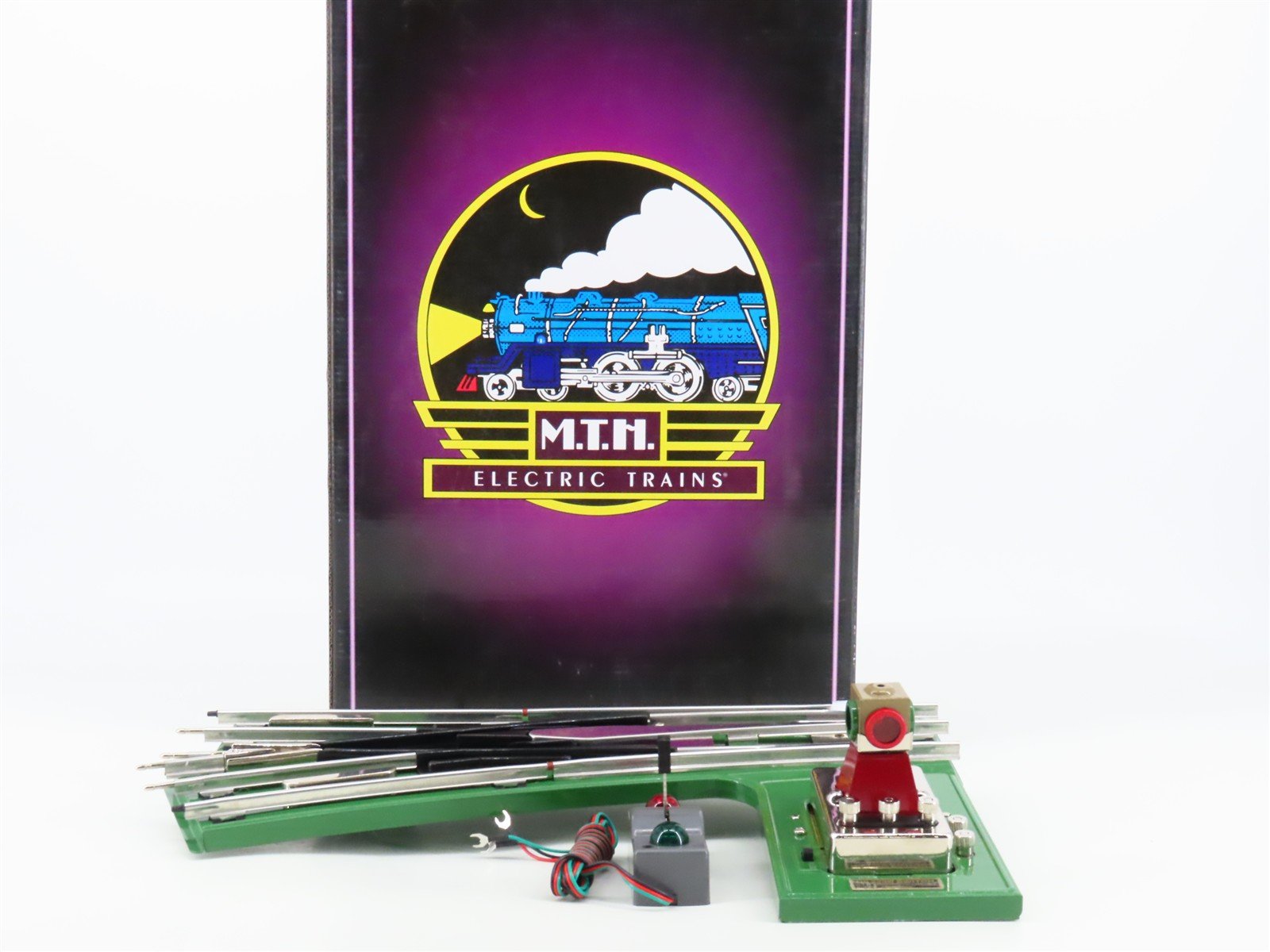 Standard Gauge 3-Rail MTH Tinplate 10-4004 #233W Wide Radius Left Switch Track