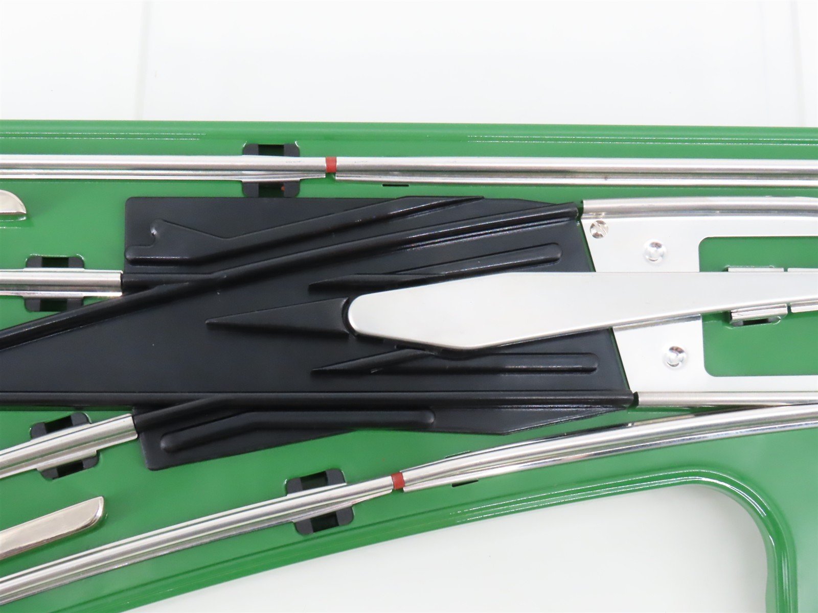 Standard Gauge 3-Rail MTH Tinplate 10-4004 #233W Wide Radius Left Switch Track