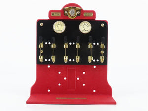 Standard Gauge MTH Tinplate 10-4043 #439 Knife Switch Panel - Crackle Red