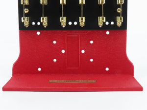 Standard Gauge MTH Tinplate 10-4043 #439 Knife Switch Panel - Crackle Red