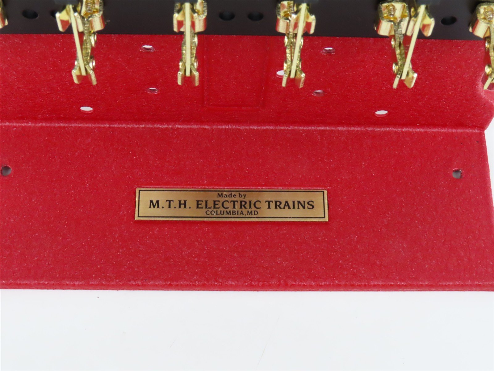 Standard Gauge MTH Tinplate 10-4043 #439 Knife Switch Panel - Crackle Red