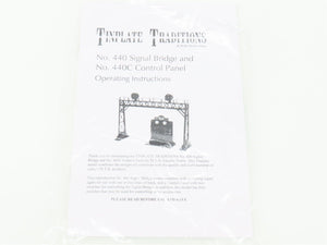 Standard Gauge MTH Tinplate 10-4043 #439 Knife Switch Panel - Crackle Red