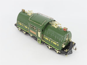 Standard Gauge MTH Tinplate 10-1077-1 Green Electric #381E w/ Sound