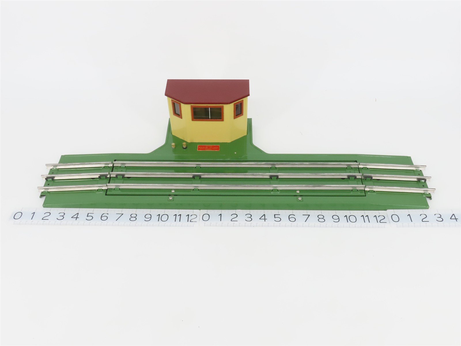Standard Gauge MTH Tinplate Traditions 10-1069 #441 Weigh Scale - Green & Cream