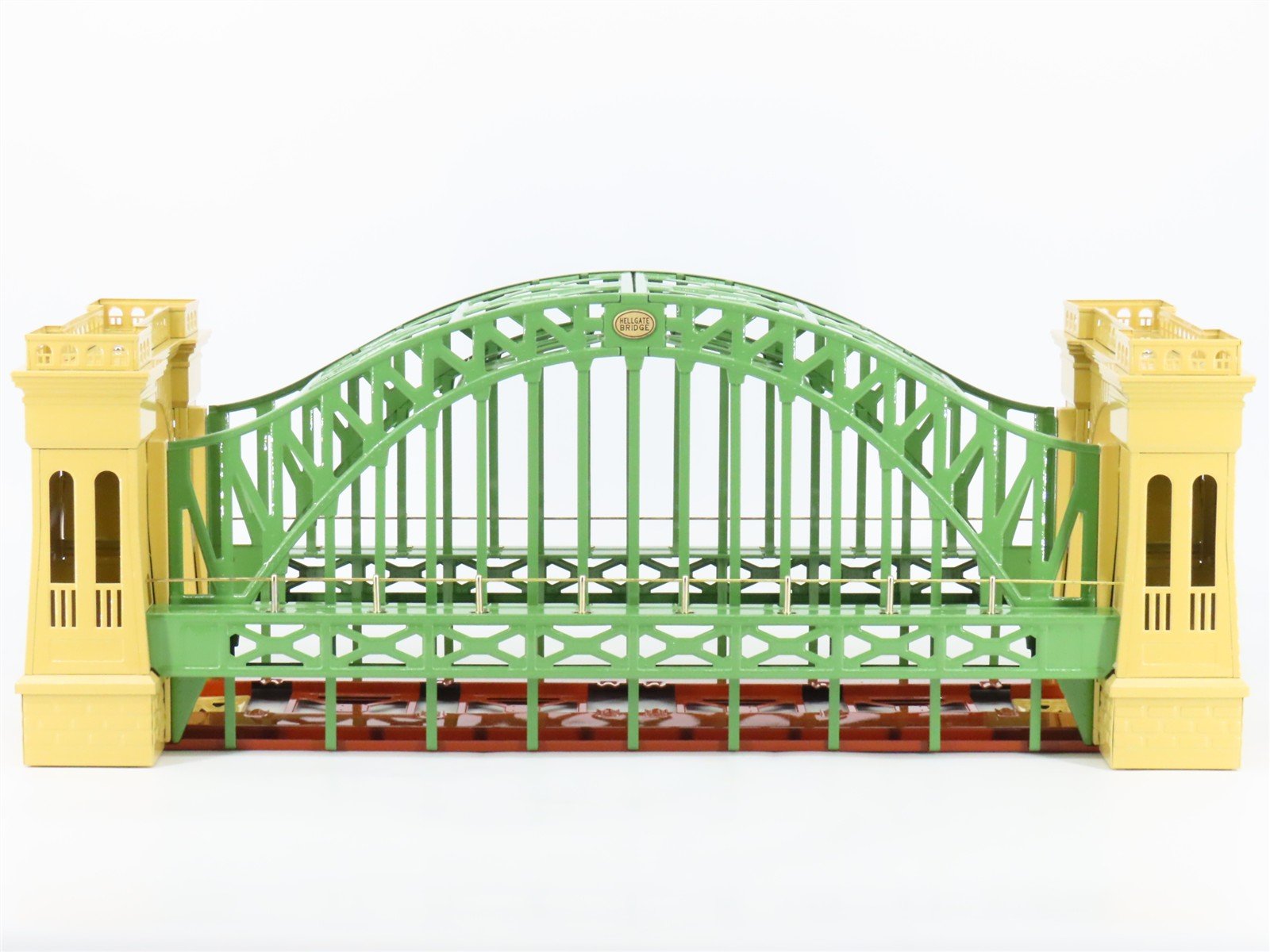 Standard Gauge MTH Green & Cream Hellgate Bridge