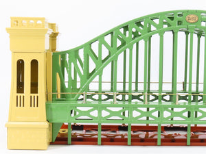 Standard Gauge MTH Green & Cream Hellgate Bridge