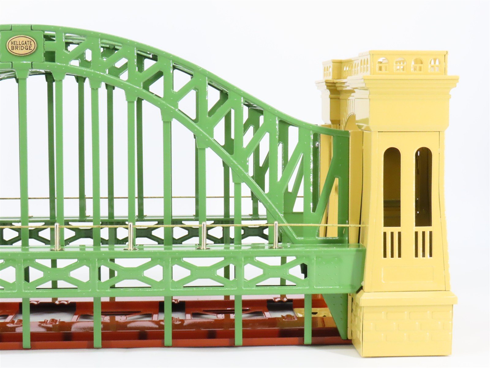 Standard Gauge MTH Green & Cream Hellgate Bridge