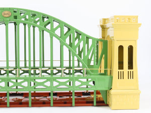 Standard Gauge MTH Green & Cream Hellgate Bridge