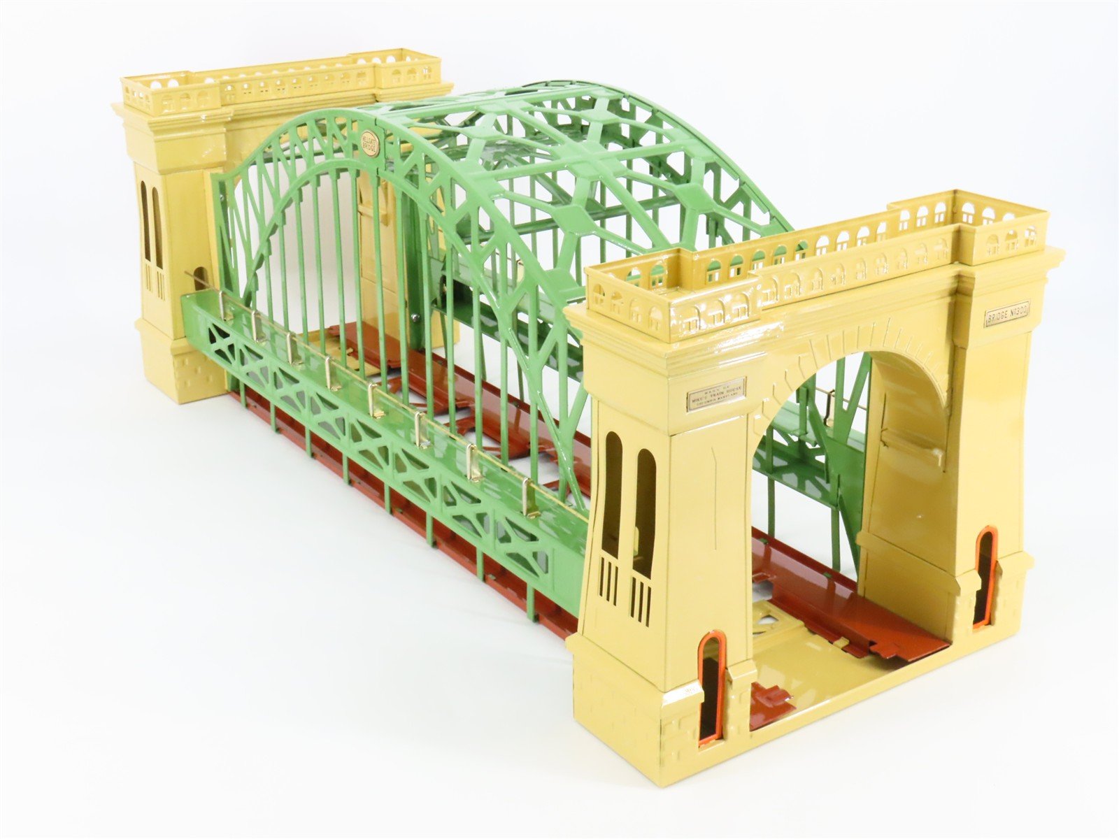 Standard Gauge MTH Green & Cream Hellgate Bridge