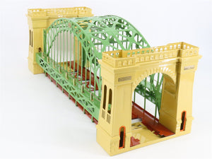 Standard Gauge MTH Green & Cream Hellgate Bridge
