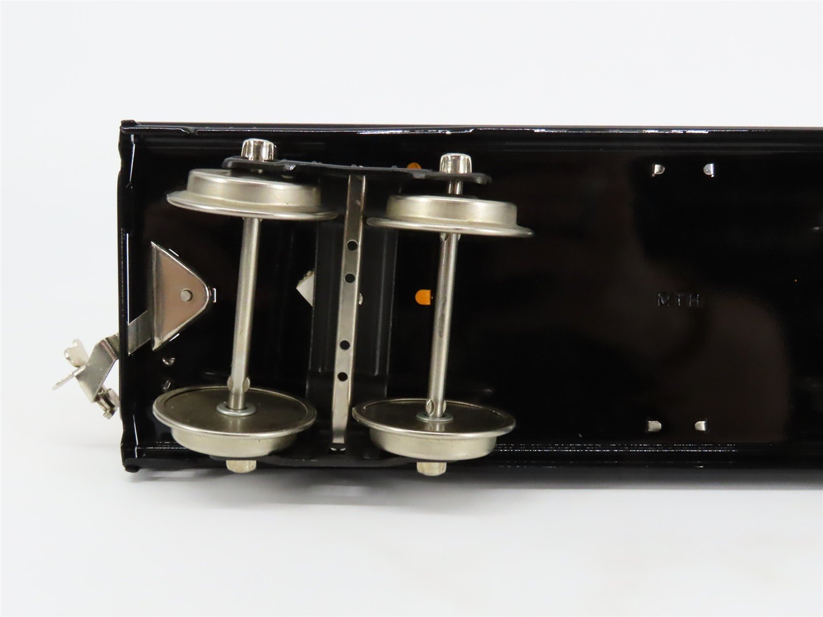 Standard Gauge MTH Tinplate 10-1050 #215 Orange w/ Nickel Trim Tankcar