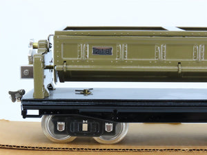 Standard Gauge MTH Tinplate #218 Brown Dump Gondola Car