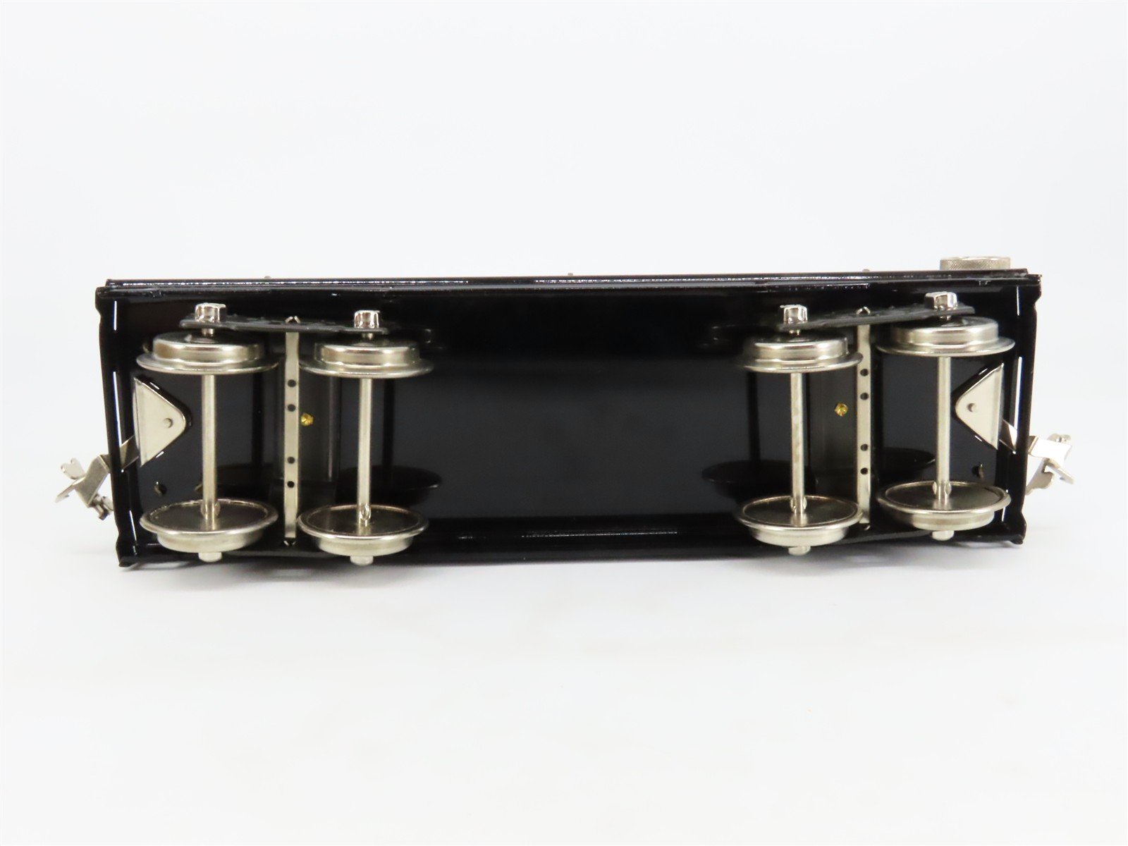 Standard Gauge MTH Tinplate #218 Brown Dump Gondola Car