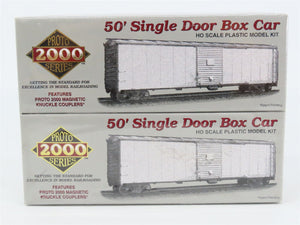 HO PROTO 2000 Kit #21979 P&LE Pittsburgh & Lake Erie 50' Box Car 4-Pack - SEALED