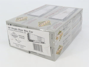 HO PROTO 2000 Kit #21979 P&LE Pittsburgh & Lake Erie 50' Box Car 4-Pack - SEALED