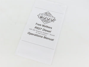 HO Scale Proto 2000 920-31346 PRR Pennsylvania RS27 Diesel #2410 w/ DCC & Sound