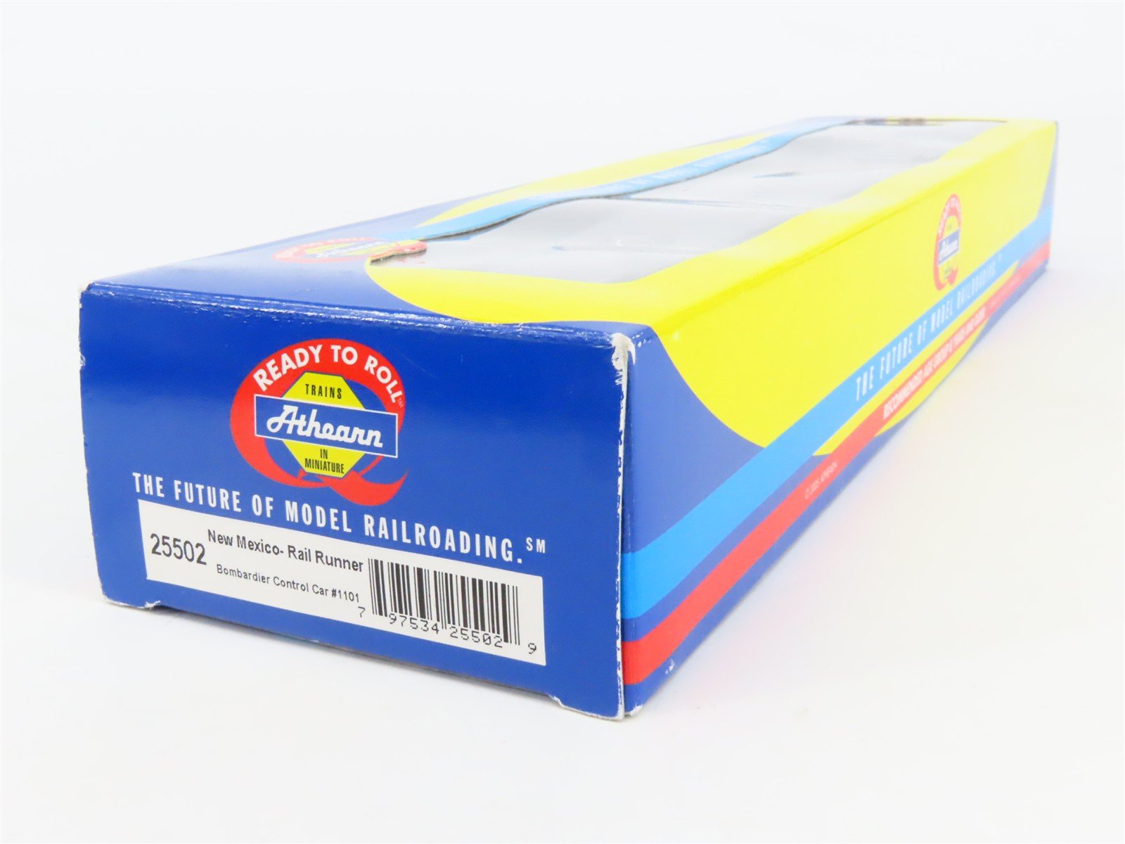 HO Athearn 25502 NM Rail Runner Bombardier Bi-Level Control Car Passenger #1101