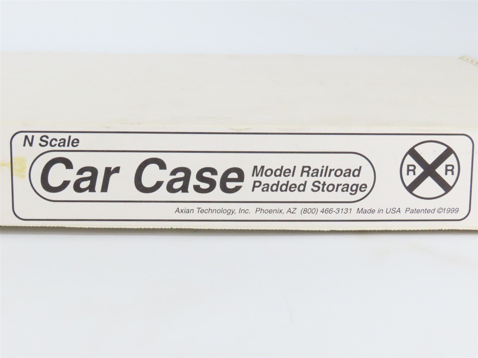 N Scale Axian Car Case Model Railroad Padded Storage Empty Box - 28