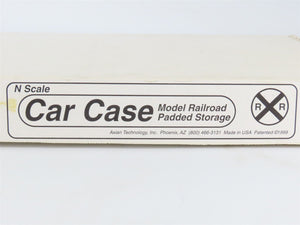 N Scale Axian Car Case Model Railroad Padded Storage Empty Box - 28