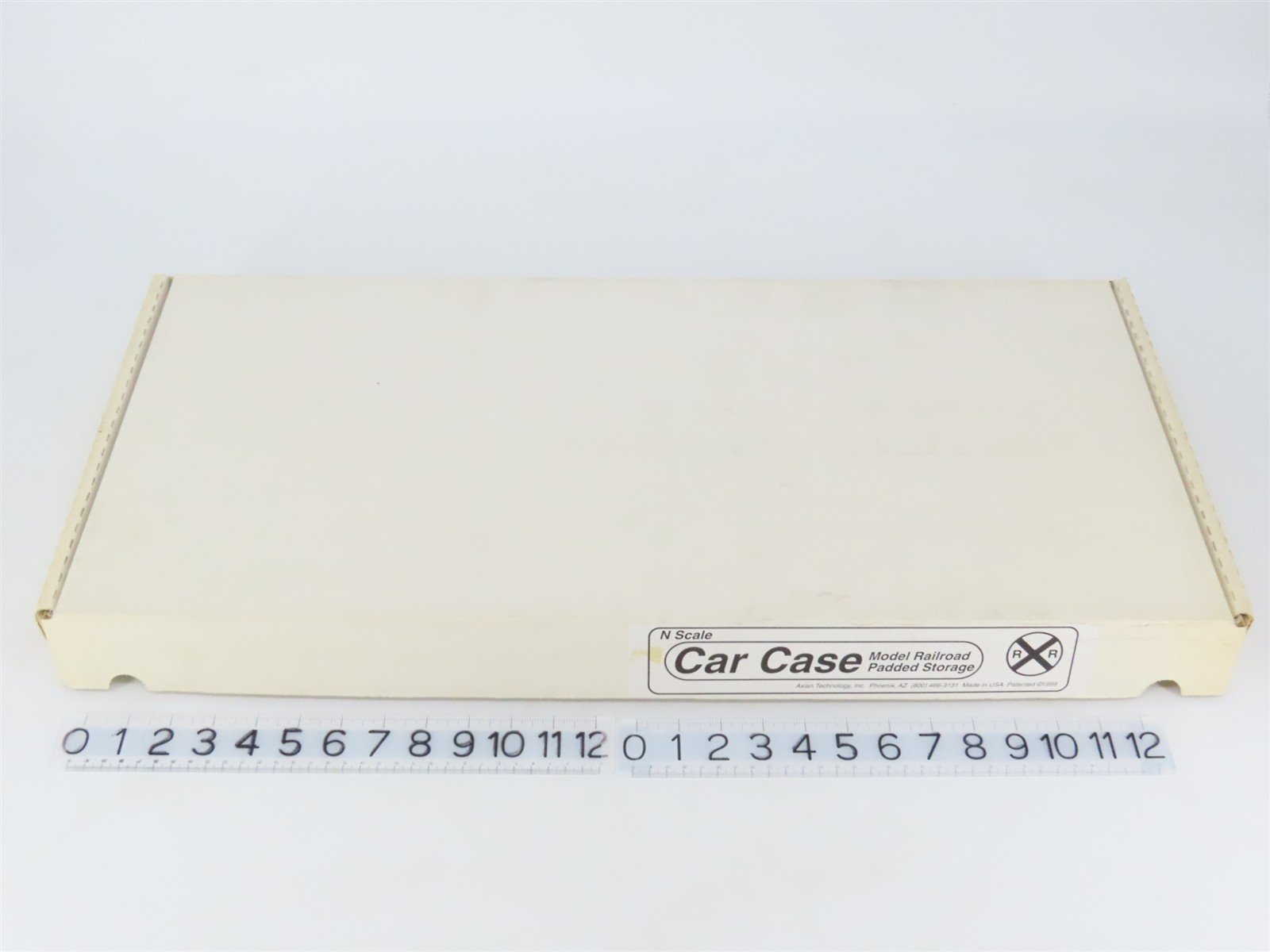 N Scale Axian Car Case Model Railroad Padded Storage Empty Box - 28