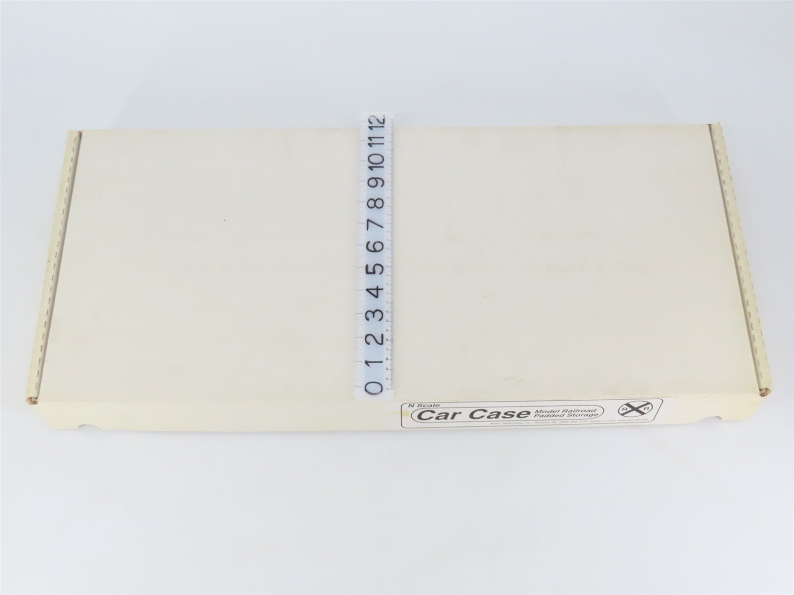 N Scale Axian Car Case Model Railroad Padded Storage Empty Box - 28