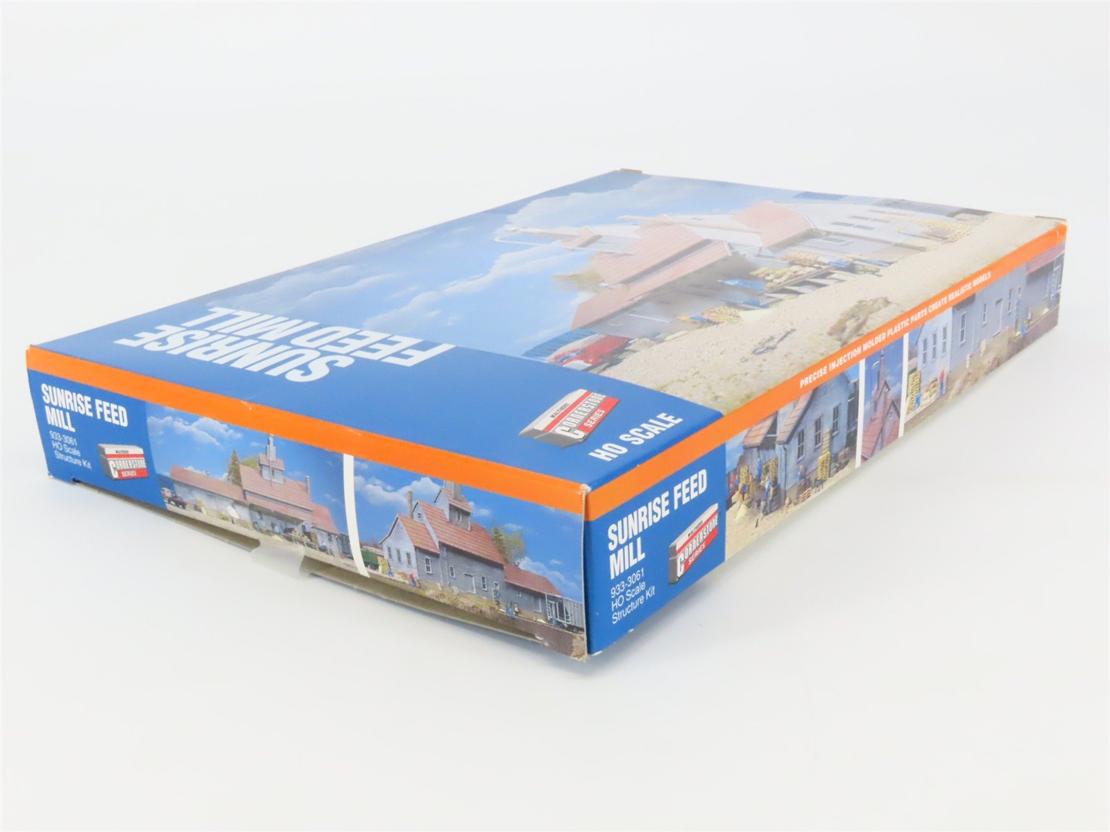 HO Scale Walthers 933-3061 Sunrise Feed Mill Building Kit