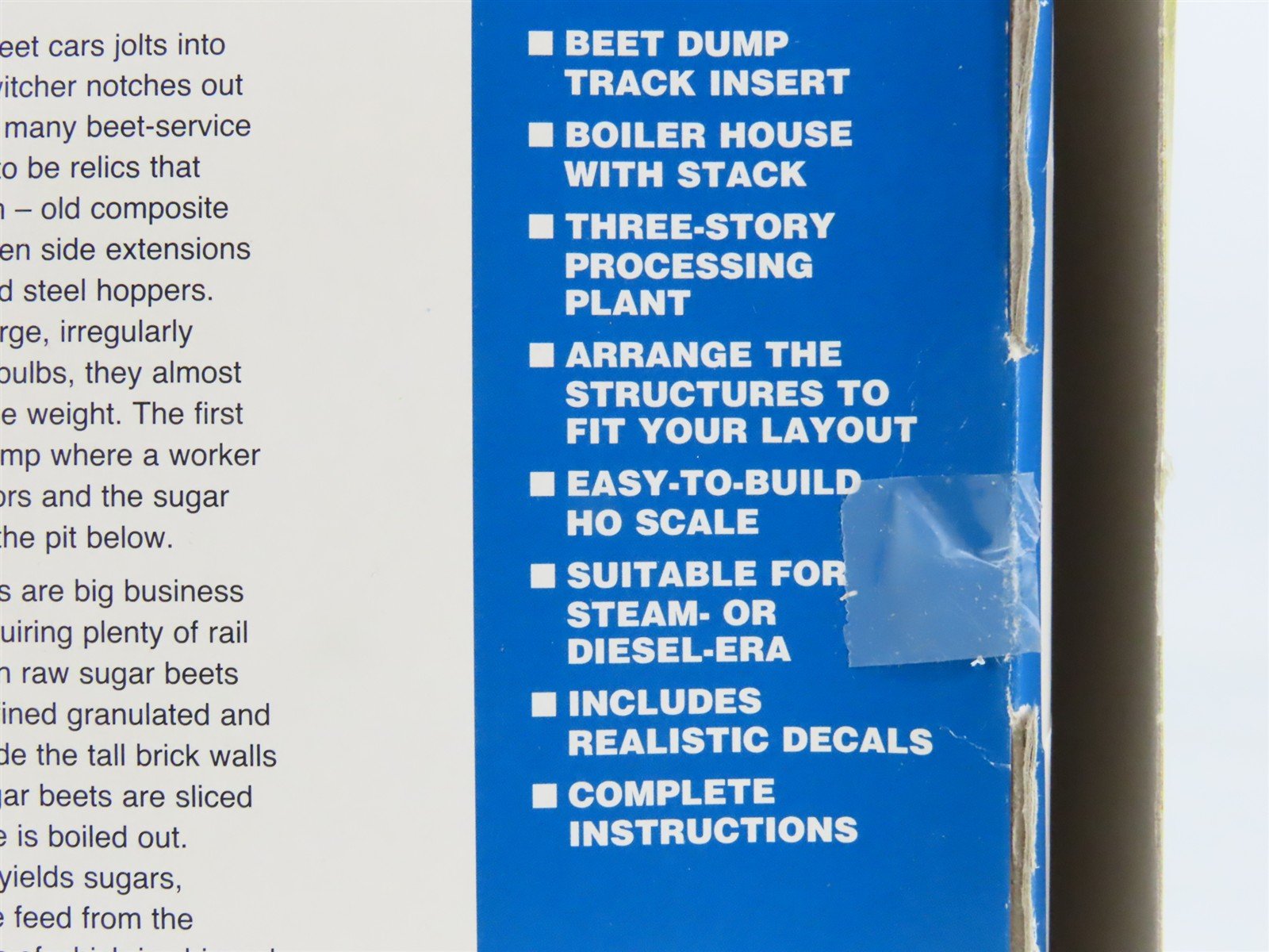 HO Scale Walthers 933-3092 Greatland Sugar Refining Building Kit