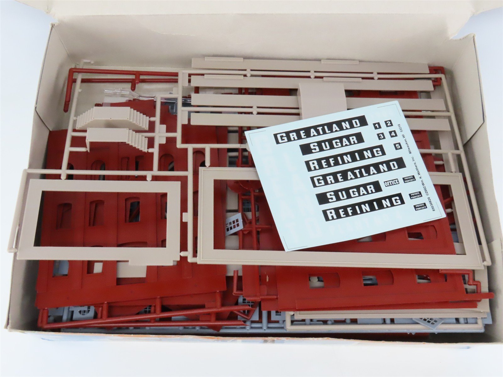 HO Scale Walthers 933-3092 Greatland Sugar Refining Building Kit