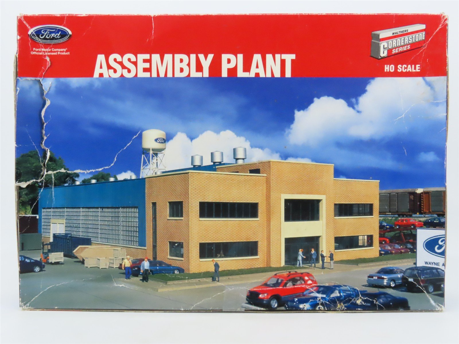 HO Scale Walthers 933-3079 Ford Assembly Plant Building Kit
