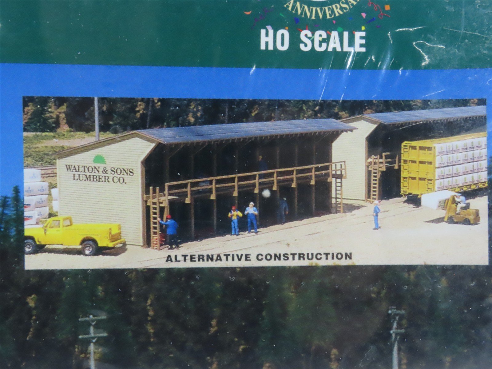 HO Scale Walthers 933-3057 Walton & Sons Lumber Co. Building Kit SEALED