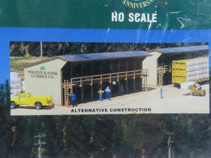 HO Scale Walthers 933-3057 Walton & Sons Lumber Co. Building Kit SEALED