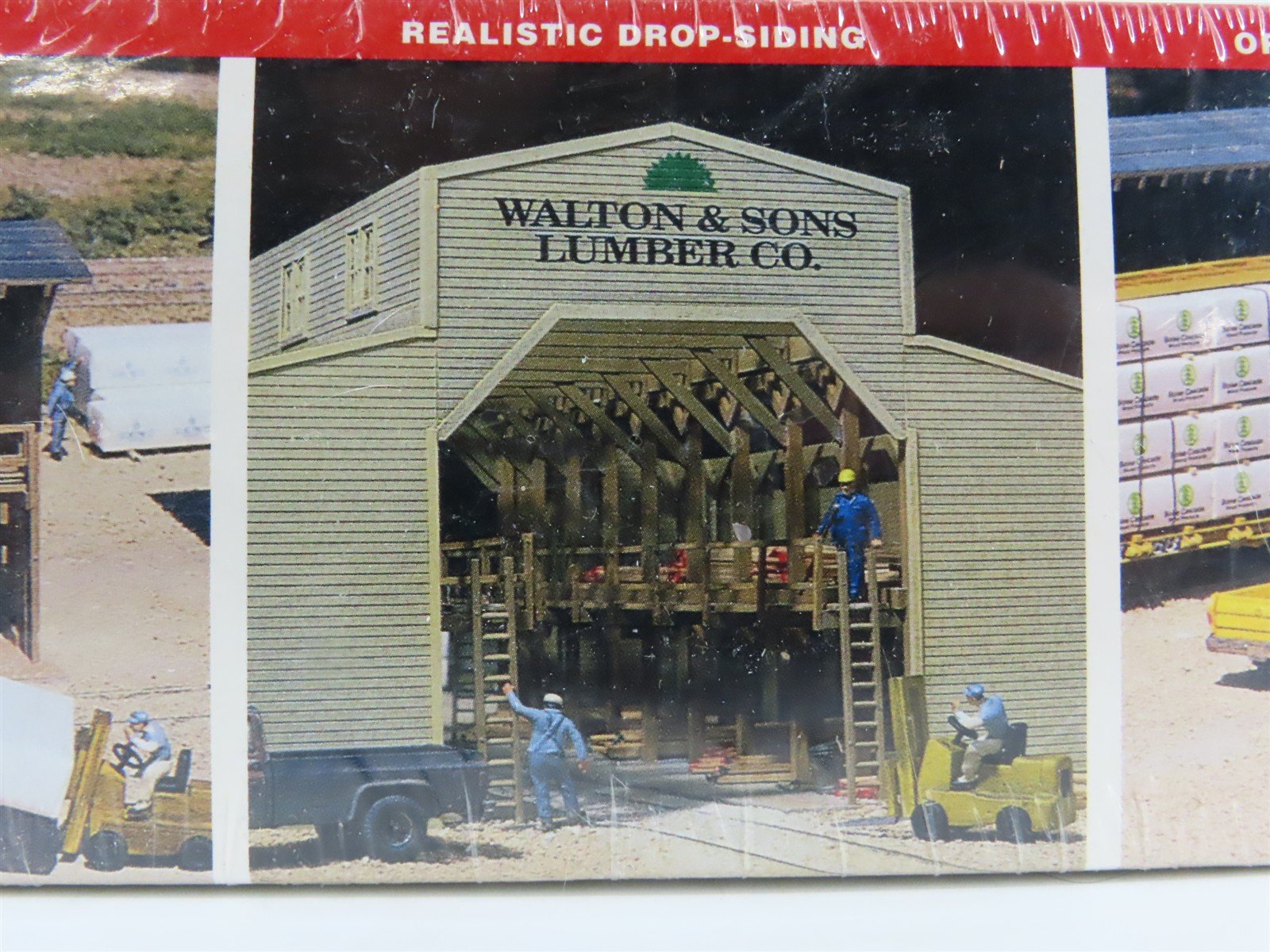 HO Scale Walthers 933-3057 Walton & Sons Lumber Co. Building Kit SEALED