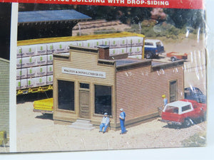 HO Scale Walthers 933-3057 Walton & Sons Lumber Co. Building Kit SEALED