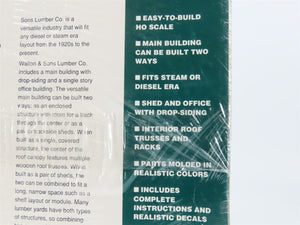 HO Scale Walthers 933-3057 Walton & Sons Lumber Co. Building Kit SEALED