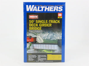 HO Scale Walthers 933-4506 50' Single Track Deck Girder Bridge Kit SEALED
