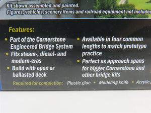 HO Scale Walthers 933-4506 50' Single Track Deck Girder Bridge Kit SEALED