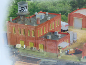 HO Scale Walthers 933-3798 Empire Leather Tanning Building Kit SEALED