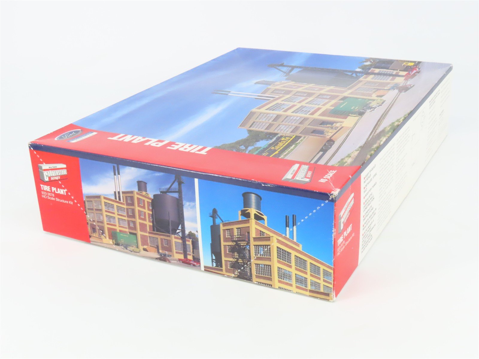 HO Scale Walthers 933-3078 Ford Tire Plant Building Kit