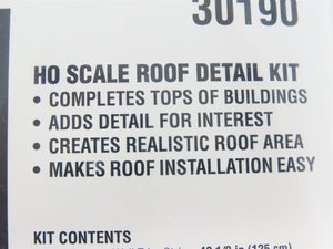 HO Scale DPM 30190 Roof and Trim Detail Kit