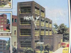 HO Scale DPM #365 Steel Sash Window Designer Bulk Industrial Building Kit