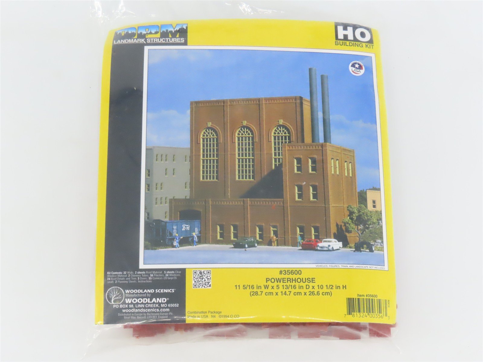 HO Scale DPM 35600 Powerhouse Building Kit