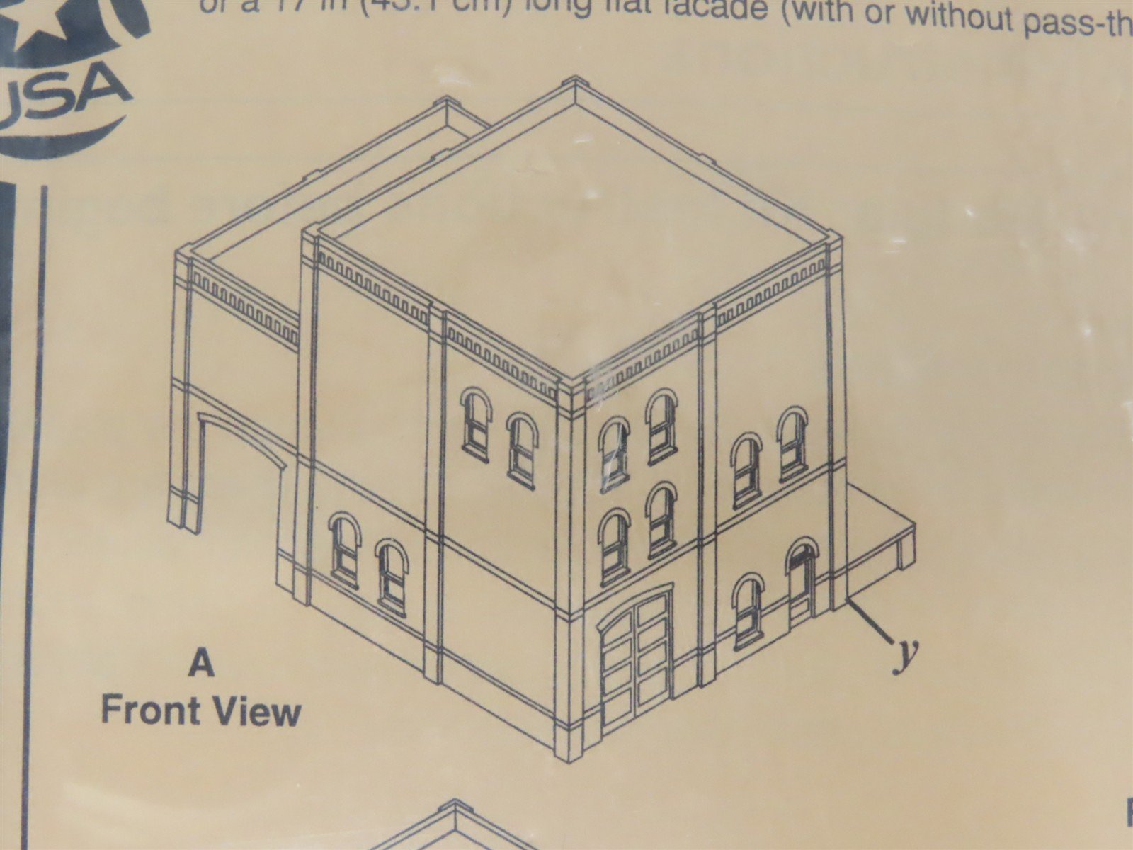 HO Scale DPM 35200 4-in-1 Industry/Warehouse Building Kit