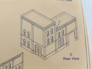 HO Scale DPM 35200 4-in-1 Industry/Warehouse Building Kit