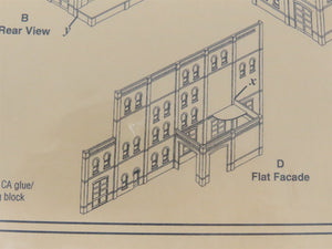 HO Scale DPM 35200 4-in-1 Industry/Warehouse Building Kit