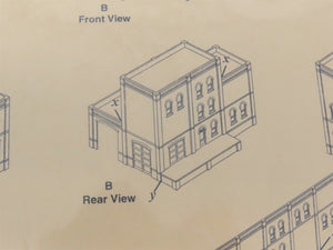HO Scale DPM 35200 4-in-1 Industry/Warehouse Building Kit