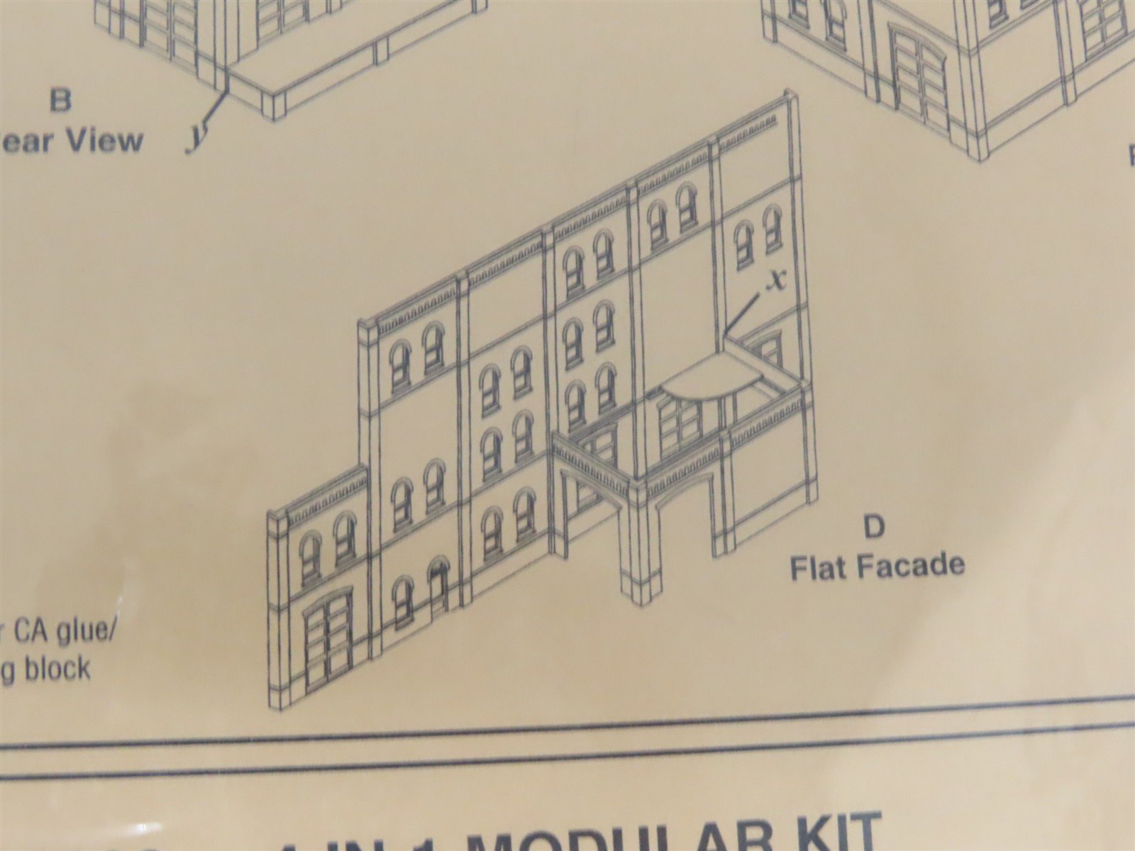 HO Scale DPM 35200 4-in-1 Industry/Warehouse Building Kit