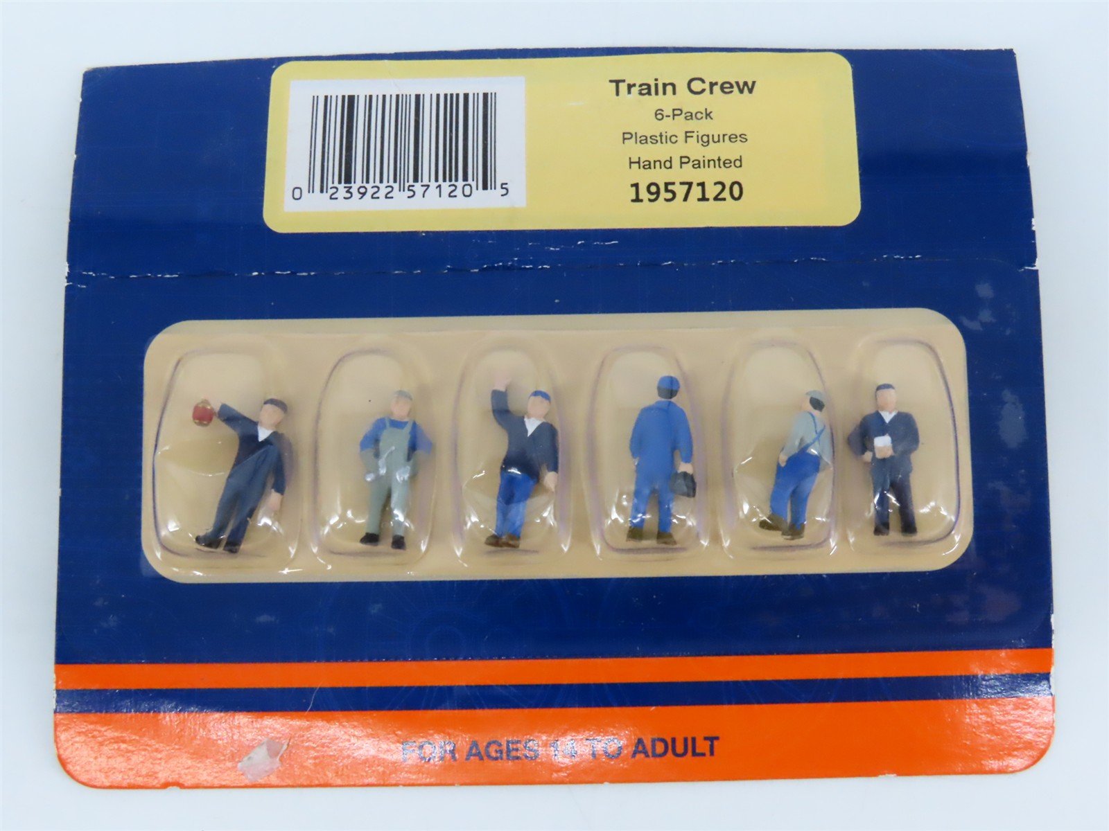 HO Scale Lionel 1957120 Train Crew People 6-Pack