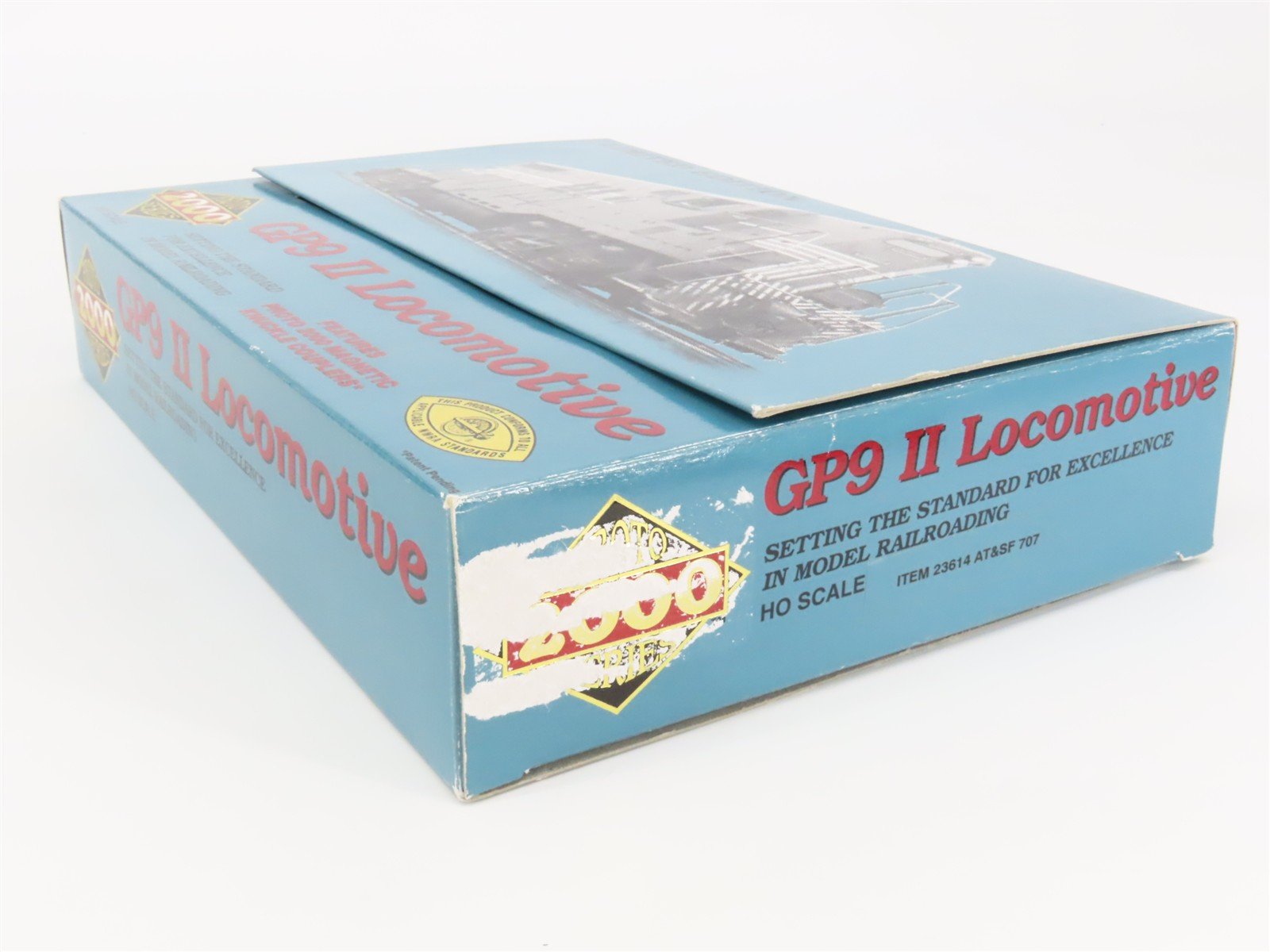 HO Scale Proto 2000 23614 ATSF Santa Fe EMD GP9 Ph. 2 Diesel #707 w/ DCC